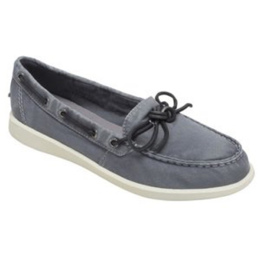 NIB Sperry Oasis Canal Canvas Grey size 12